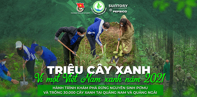 Launch of “Million trees – For a green Vietnam” program in 2021