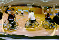 9. A VR Video Gives Everyone a First-hand Perspective from the Eyes of Wheelchair Basketball Athlete During Competition