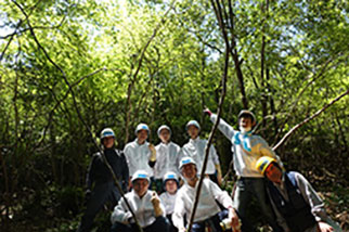 Volunteer Activity at Natural Water Sanctuary Hyogo Nishiwaki Monryuzan