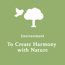 To Create Harmony with Nature